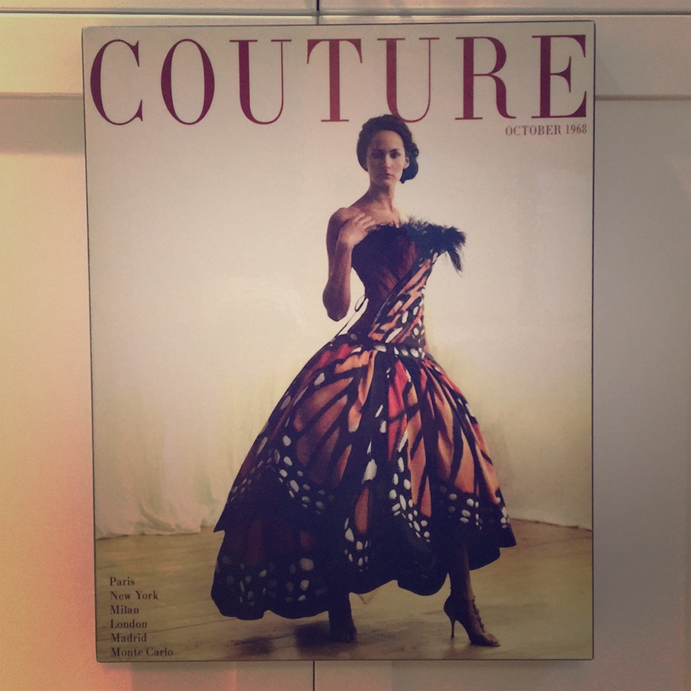 Couture Magazine October 1968 Wall Art